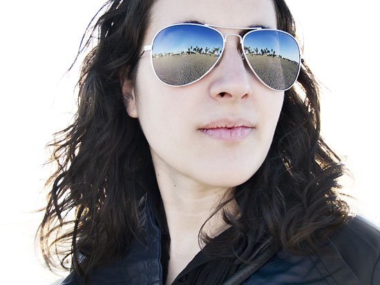 a spanish tourist on venice beach