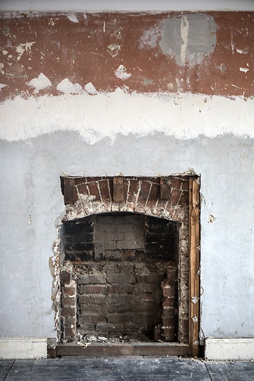 no fireplace