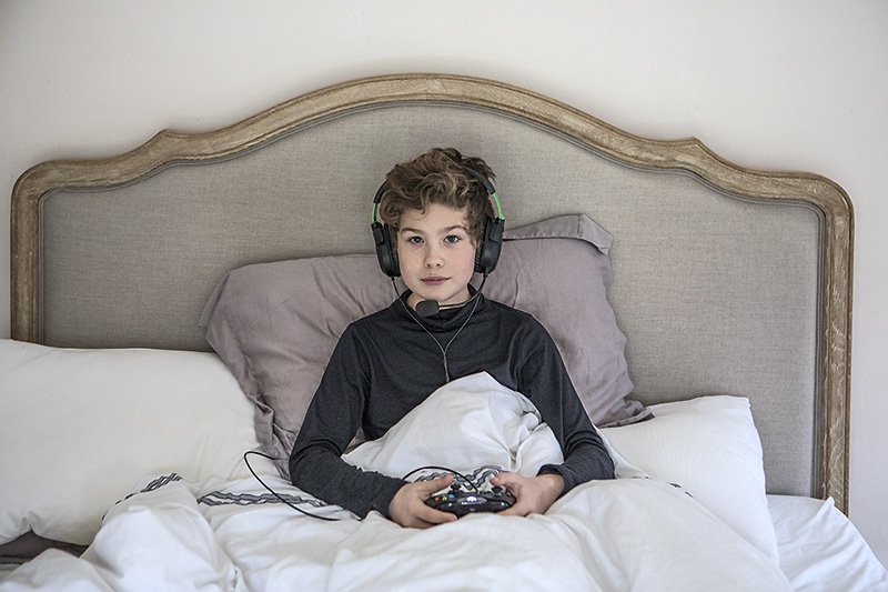 HRH gamer in comfort...