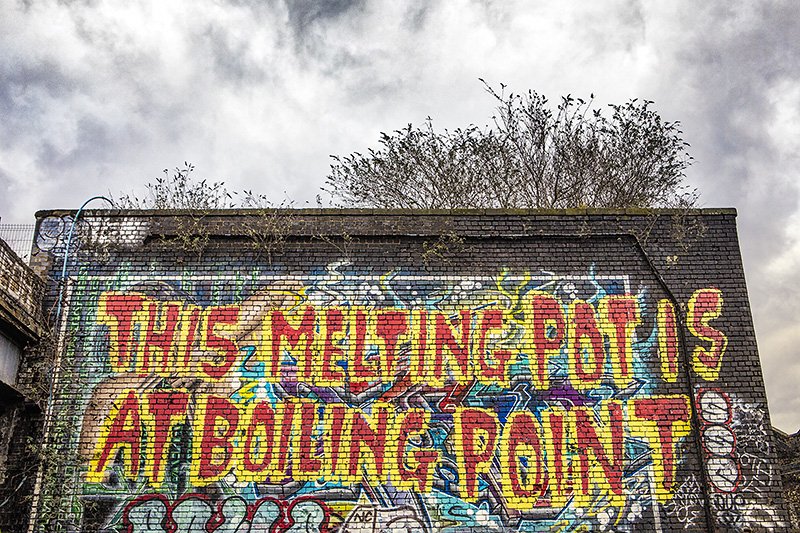 THIS MELTING POT IS AT BOILING POINT
