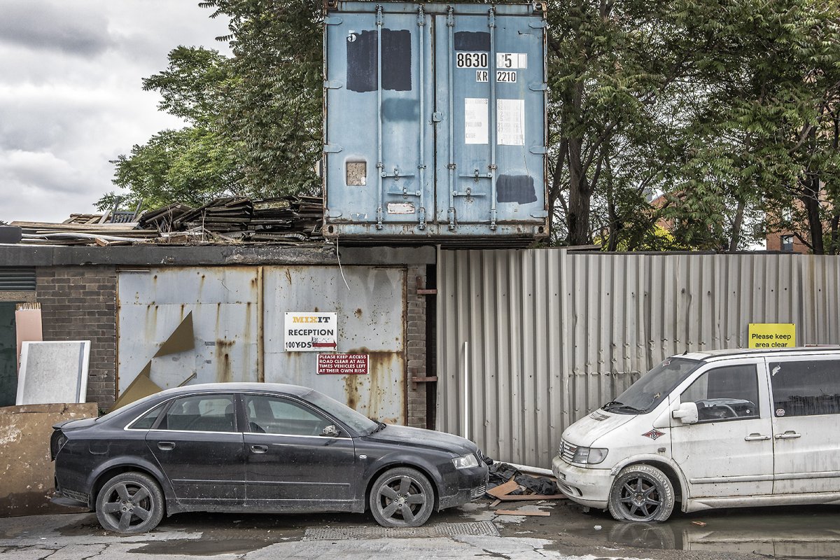 outside the oasis in bow