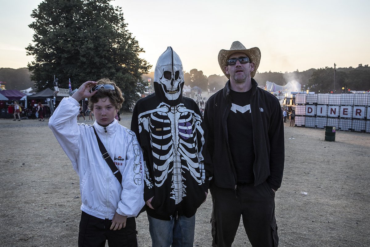 festival fatigue....on our way home, looking grubby