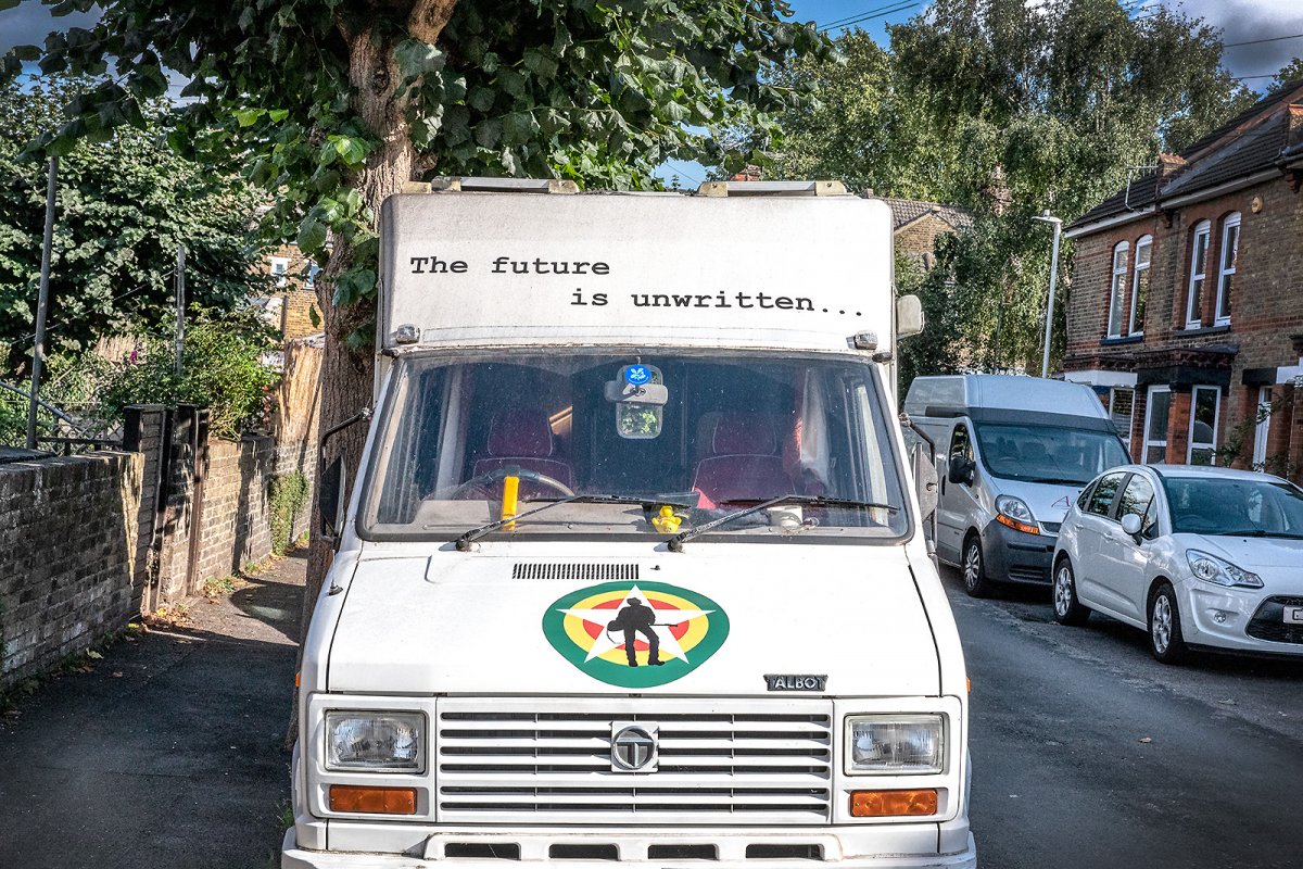 the future is unwritten 