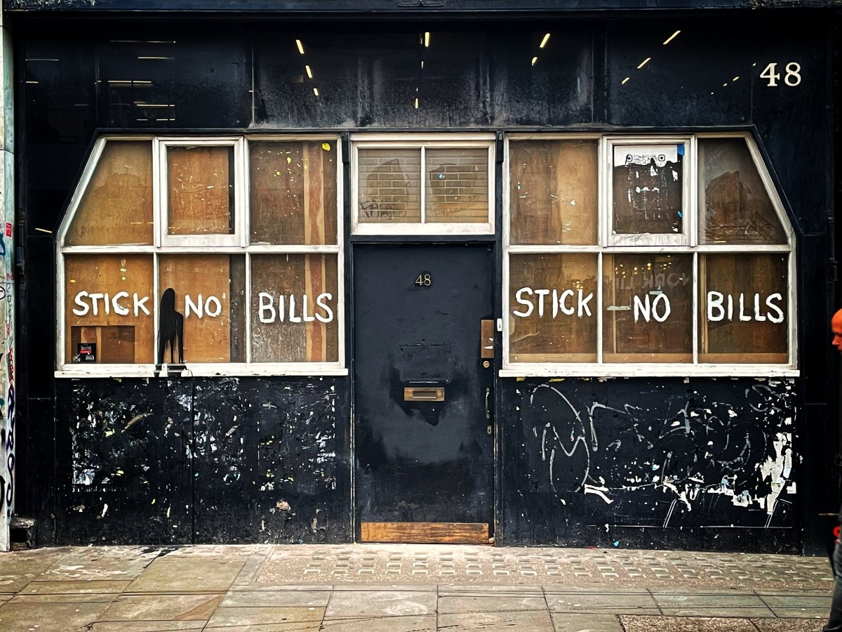 STICK NO BILLS