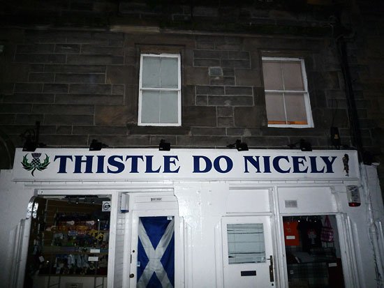 thistle do nicely