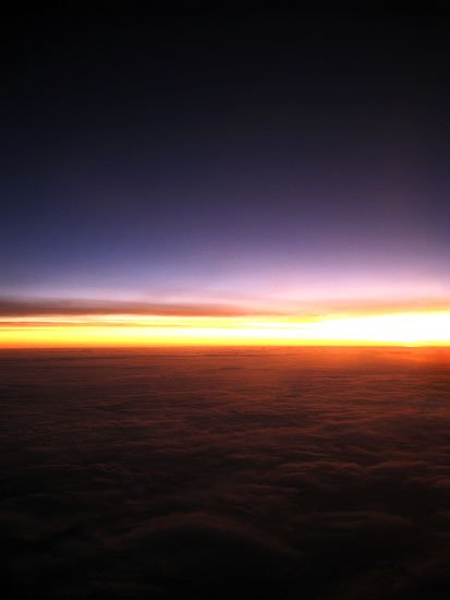 chasing the setting sun