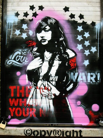 east london street art...