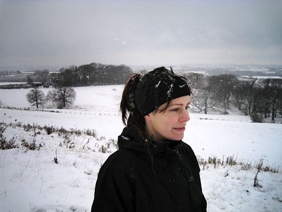 snow is falling, snow on snow, snow on snow on snow...