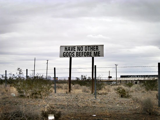 HAVE NO OTHER GODS BEFORE ME