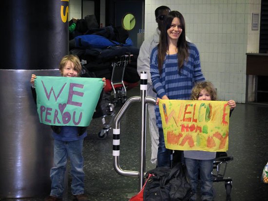 the welome (home) party