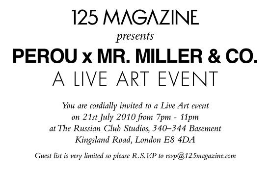 LIVE 'ART' EVENT