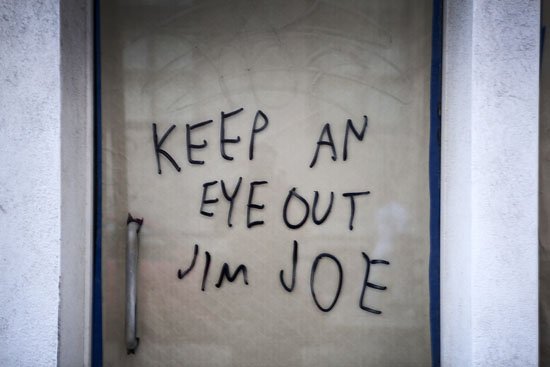 keep an eye out jim joe