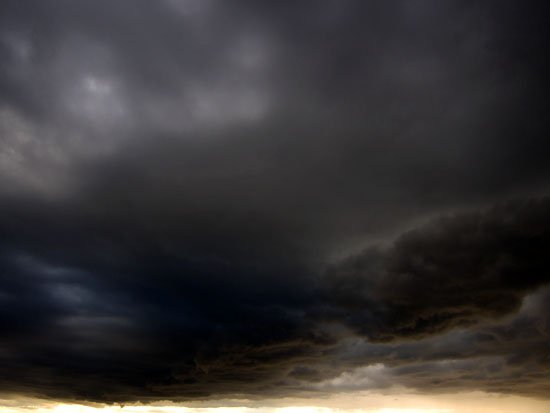 storm clouds rising...
