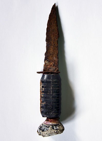 dredged from the stream outside the farm