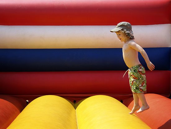 the bounce of the castle