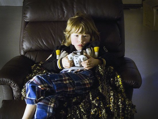 the lights are on, but nobody's home.