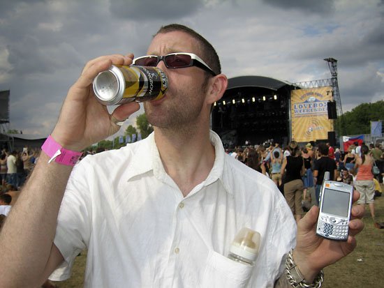 the esseentials at a festival