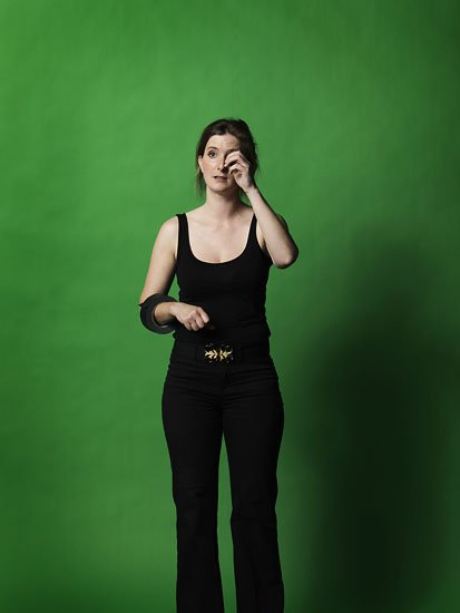 me linda green screen
