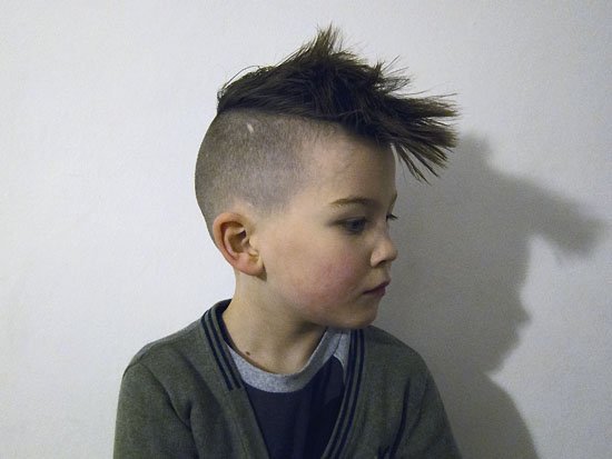 z with a new haircut by hamilton