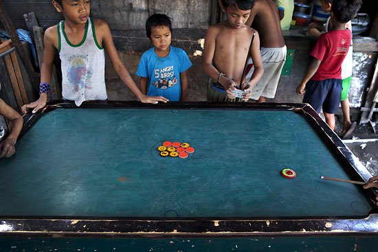 pool manila slums style