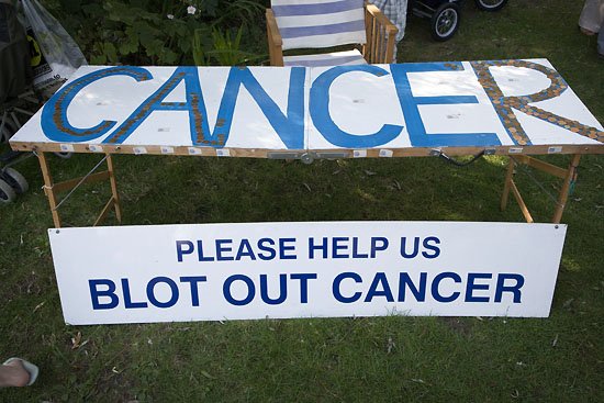 please help us blot out cancer