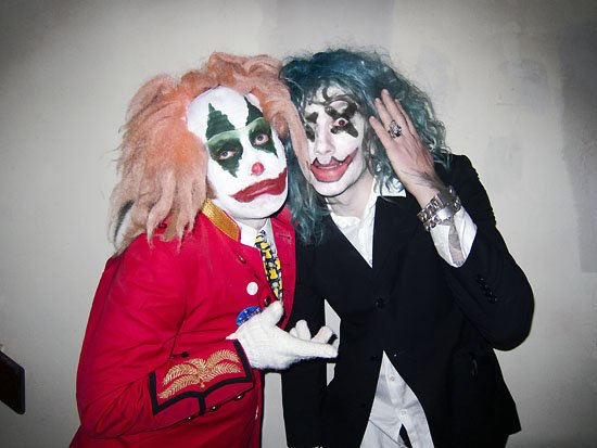 martin clown and perou clown