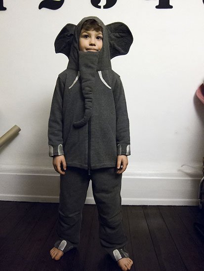 z in his maharishi elephant suit