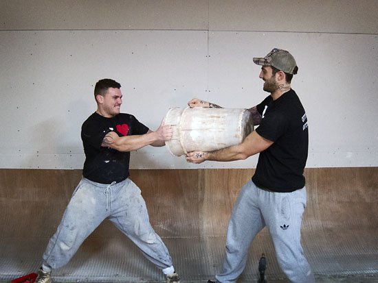 pulling bucket