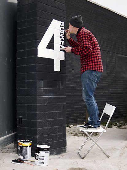 subtle signage
