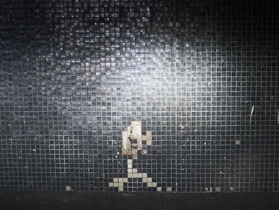 space invader woz not ere
