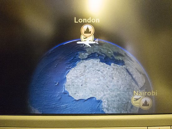 london to nairobi