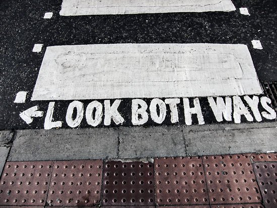 LOOK BOTH WAYS