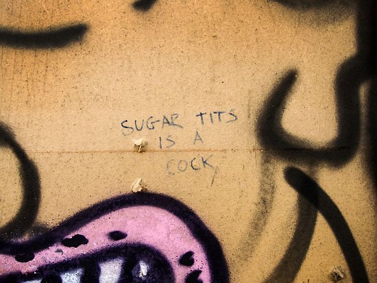 SUGAR TITS IS A COCK