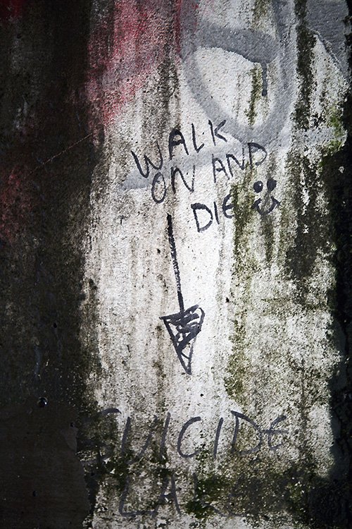 walk on and die :) suicide lake
