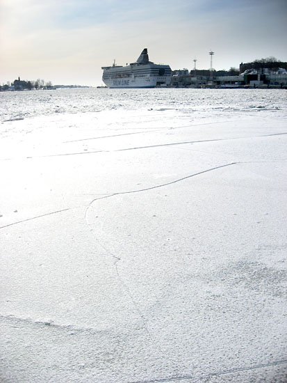 freezing in finland...