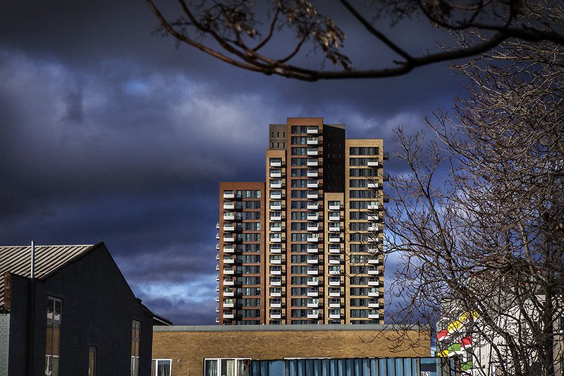 taken from the bridge, NW