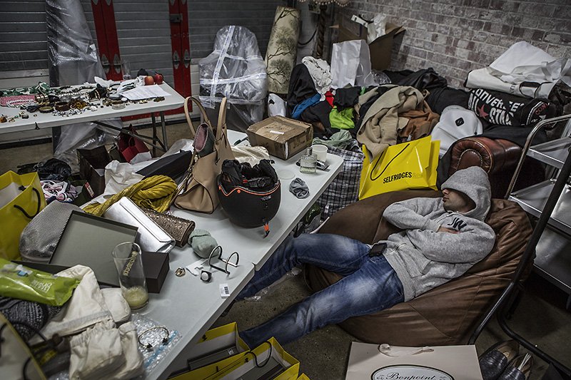 a hard day at the office