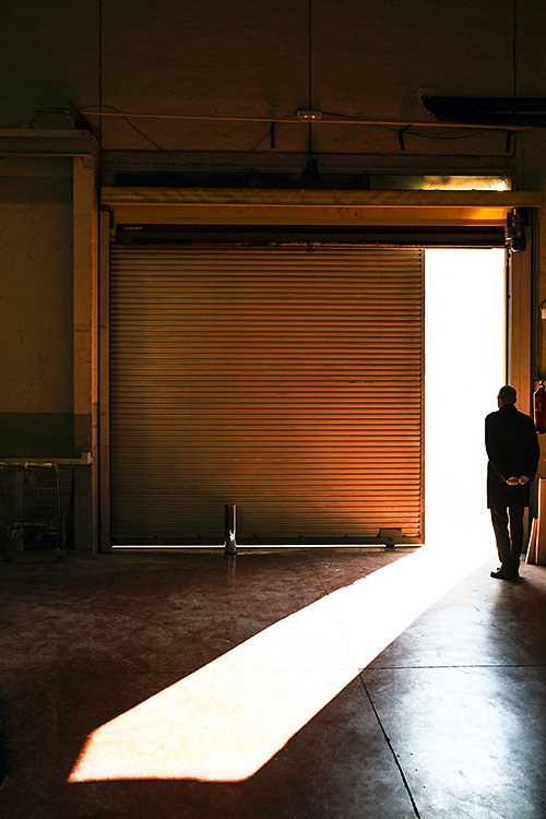 our sunlight was being closely guarded today