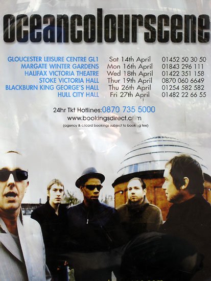 ocean colour has-beens