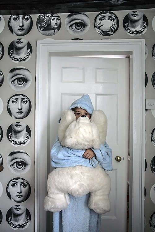 cuddly baby blue ewok