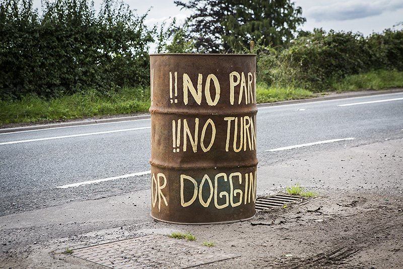 no parking no turning or dogging!!!