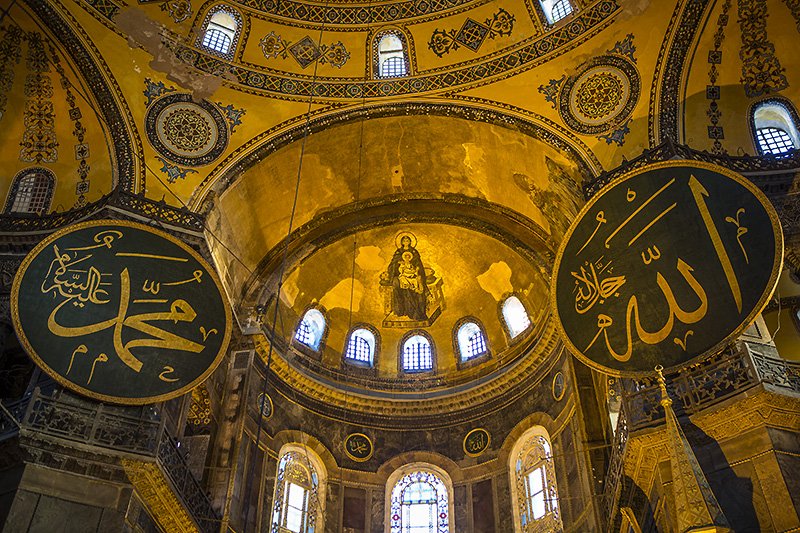 mohamed, mary with jesus and allah