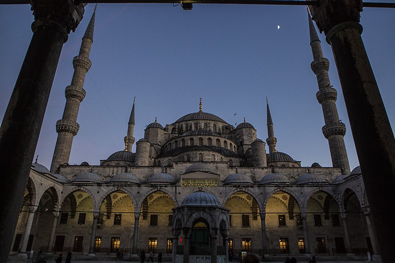 the blue mosque