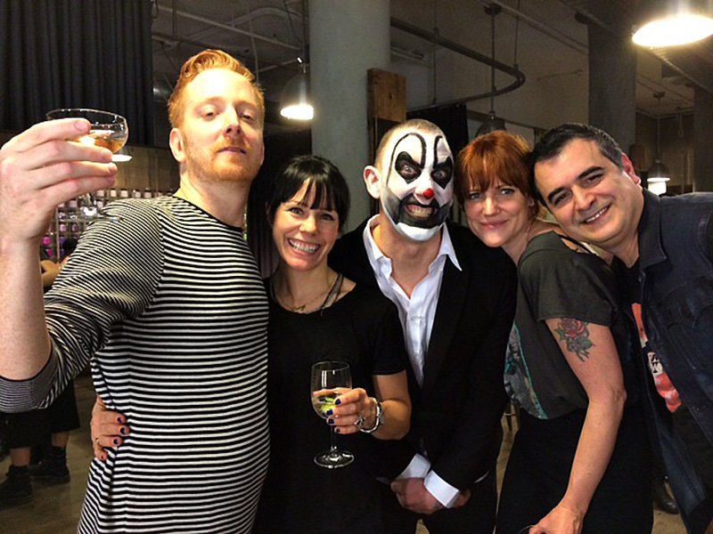 GG, lucy, some clown, heather and bill