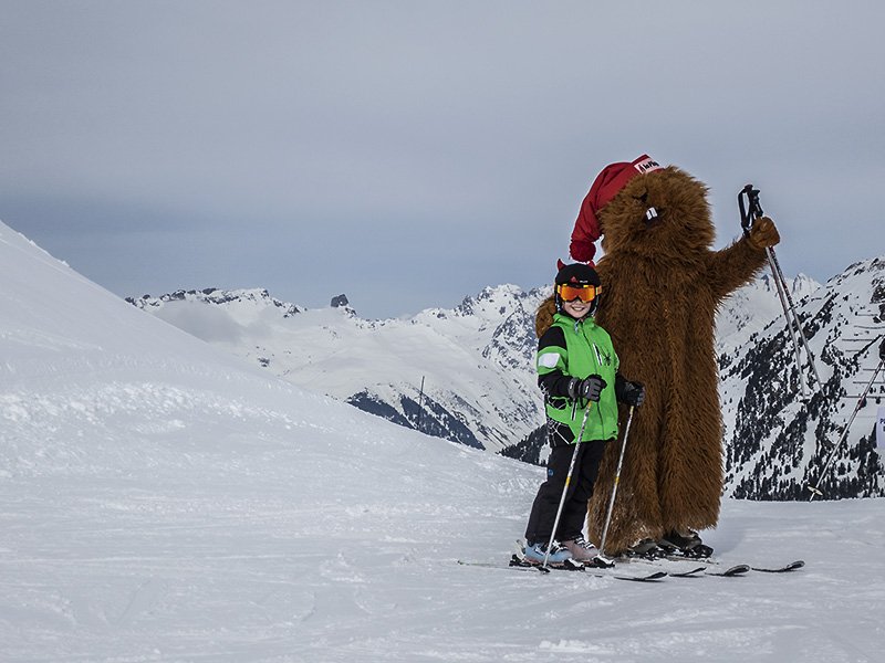 z and the friendly la plagne beaver