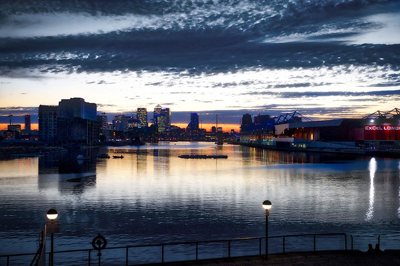 the city from the shitty