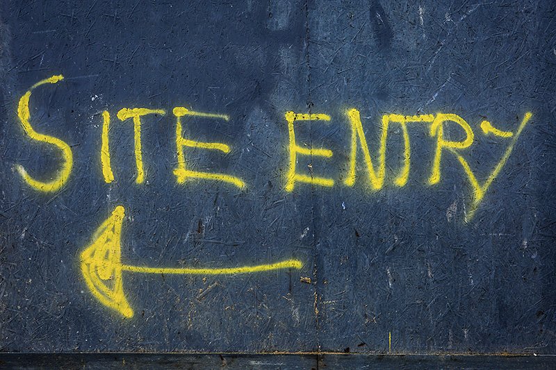 SITE ENTRY