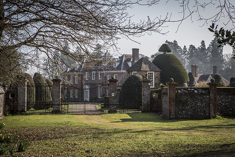 here is the house...