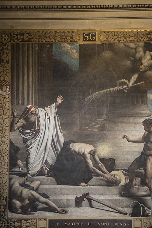 le martyre de saint denis