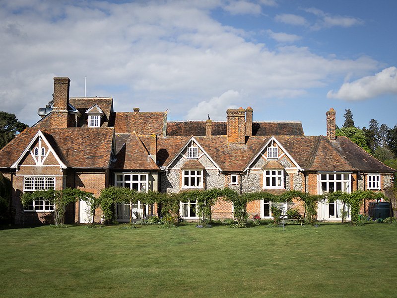 here is the house...
